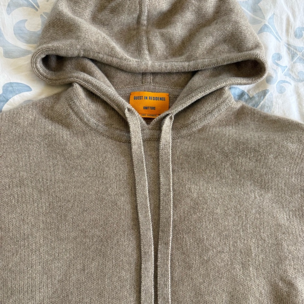 GUEST IN RESIDENCE  Collegiate Hoodie - Taupe Medium